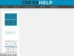 Sites similar to creekhelp.com