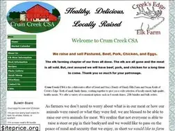 Sites similar to creeksedgeelkfarm.com