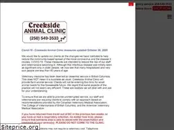 Sites similar to creeksideanimalclinic.com