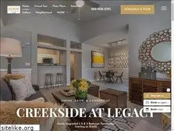Sites similar to creeksideatlegacy.com