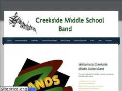 Sites similar to creeksideband.com