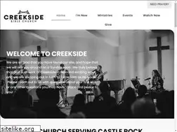 Sites similar to creeksidebible.com