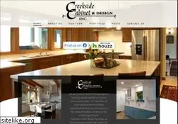 Sites similar to creeksidecabinet.com