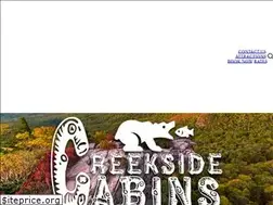 Sites similar to creeksidecabinsnc.com