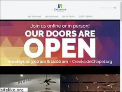 Sites similar to creeksidechapel.org