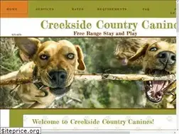 Sites similar to creeksidecountrycanines.com