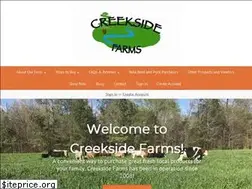 Sites similar to creeksidefarms-nc.com