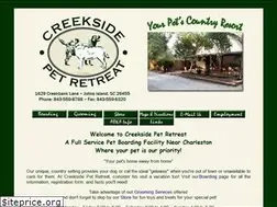 Sites similar to creeksidepetretreat.com