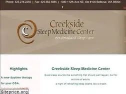 Sites similar to creeksidesleepcenter.com