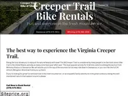 Sites similar to creepertrailbikerental-shuttle.com