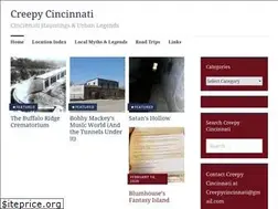 Sites similar to creepycincinnati.com