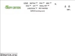 Sites similar to creepycritters.co.uk