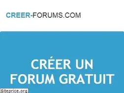 Sites similar to creer-forums.com