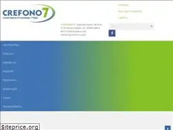 Sites similar to crefono7.org.br