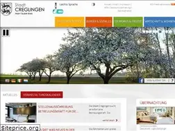 Sites similar to creglingen.de