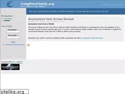 Sites similar to creightonfamily.org