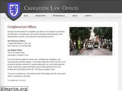 Sites similar to creightonlaw.com