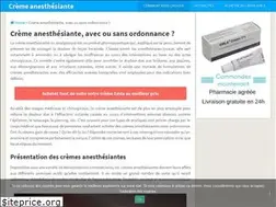 Sites similar to creme-anesthesiante.com