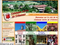 Sites similar to cremines.ch