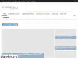 Sites similar to cremlingen-online.de