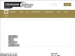 Sites similar to crenshawsubway.org