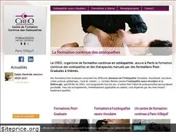 Sites similar to creo-ecole-osteopathie.com