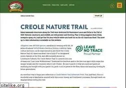Sites similar to creolenaturetrail.org