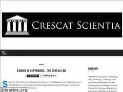 Sites similar to crescatscientia.com