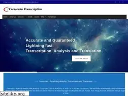 Sites similar to crescendotranscriptions.com
