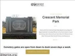 Sites similar to crescentmemorialpark.com