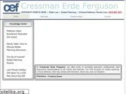 Sites similar to cressmanerdelaw.com