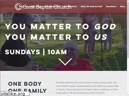 Sites similar to crestbaptistchurch.com