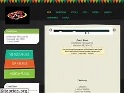 Sites similar to crestbowlmo.com