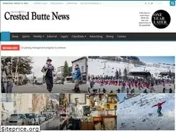Sites similar to crestedbuttenews.com