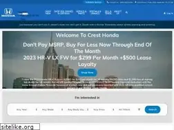 Sites similar to cresthonda.com
