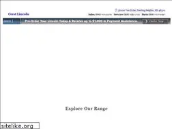 Sites similar to crestlincoln.com