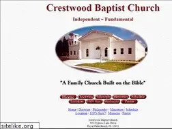 Sites similar to crestwoodbaptistchurch.com