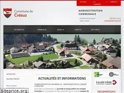 Sites similar to cresuz.ch