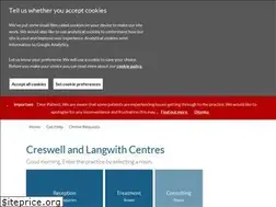 Sites similar to creswellandlangwith.nhs.uk
