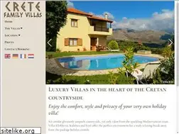 Sites similar to cretefamilyvillas.co.uk