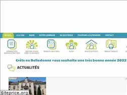Sites similar to cretsenbelledonne.fr