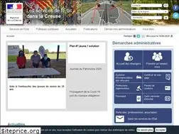 Sites similar to creuse.gouv.fr