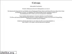 Sites similar to crevoux.eu