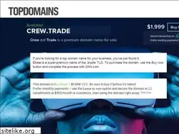 Sites similar to crew.trade