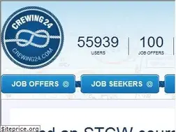 Sites similar to crewing24.com