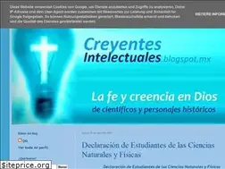 Sites similar to creyentesintelectuales.blogspot.com