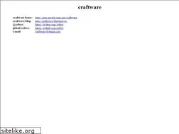 Sites similar to crftwr.github.io