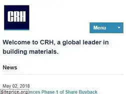 Sites similar to crh.com