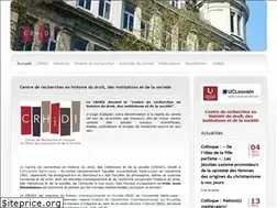 Sites similar to crhidi.be