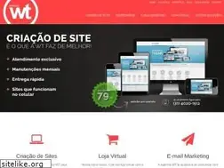 Sites similar to criacaodesitebh.com.br